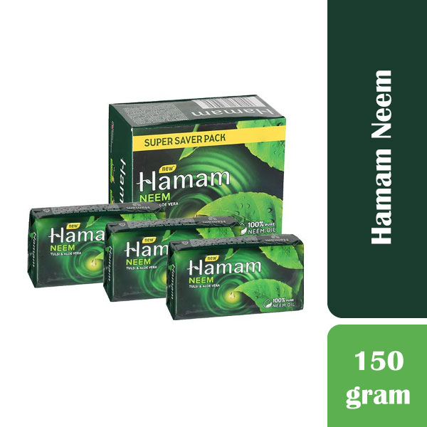 Hamam Neem 150g (Pack of 3)