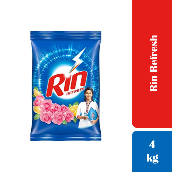 Rin refresh lemon and rose detergent powder