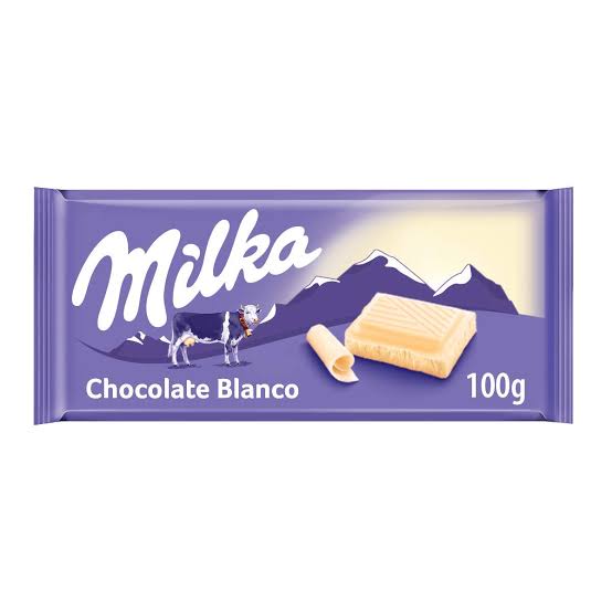 Milka white bar