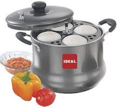 Aluminium Cookware- Idly Cooker - Bella