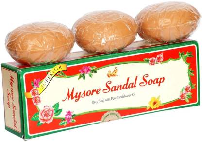 Mysore Sadal Soap(Pack Of 3)